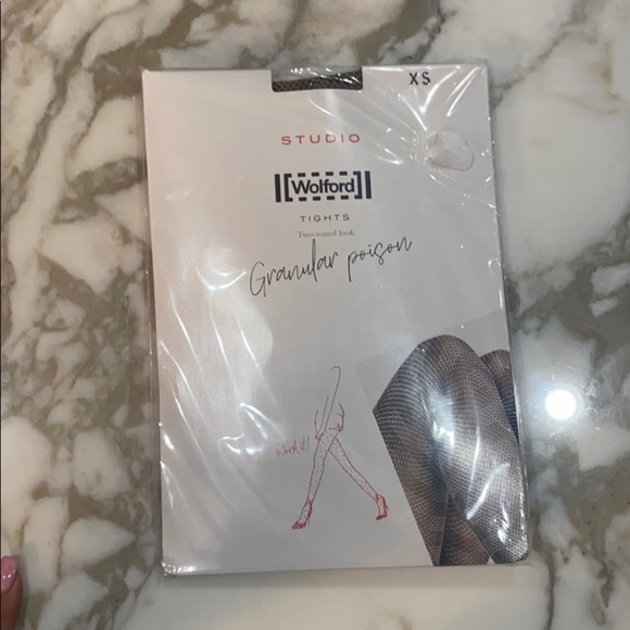 NWT‎ Wolford two tone look tights - Picture 4 of 6